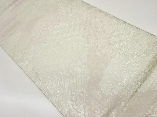 JAPANESE FUKURO OBI / SAGANISHIKI / WOVEN CLASSICAL PATTERN